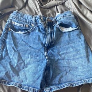 Calvin Klein Classic Blue Jean Shorts
